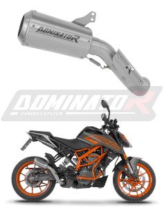 KTM 125 Duke 2021 - 2023 išmetimo sistema duslintuvas GPS + dB killer