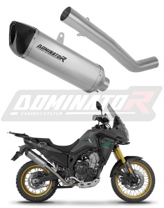 Rieju Aventura 500 2023 - 2026 išmetimo sistema titano duslintuvas HP6 + dB killer
