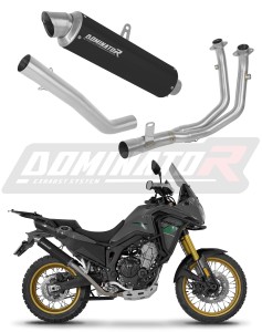 Rieju Aventura 500 2023 - 2026 Full system Išmetimo kolektorius duslintuvas GPF BLACK + dB killer