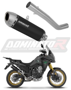 Rieju Aventura 500 2023 - 2026 Full system Kolektorius išmetimas duslintuvas S6 BLACK + dB killer