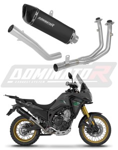 Rieju Aventura 500 2023 - 2026 Pilna sistema Kolektorius išmetimas duslintuvas HP6 BLACK + dB killer