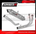 complete exhaust system with muffler DOMINATOR Full System GPF fits to Rieju Aventura 500 2023  2026 3
