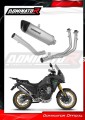 complete exhaust system with muffler DOMINATOR Full System titanium HP6 fits to Rieju Aventura 500 2023  2026 2