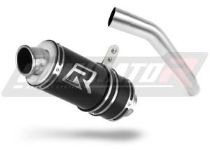 Kawasaki Z750 2007 - 2013 išmetimo sistema duslintuvas GP1 BLACK + dB killer