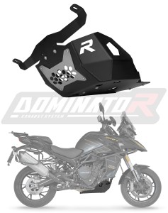 QJMOTOR SRT 900 S / SX 2025 - 2026 Aluminiowa 4mm Osłona silnika Płyta ochronna