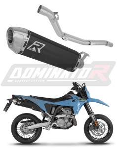 Suzuki DR-Z4SM / DR-Z4S 2025 - 2026 išmetimo sistema duslintuvas S6 BLACK + dB slopintuvai