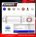 complete exhaust system with muffler DOMINATOR Full System S3 BLACK fits to Triumph Daytona 660 2024  2026 5