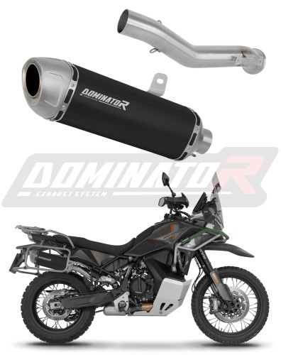 exhaust muffler DOMINATOR S6 BLACK fits to CF MOTO 1000 MTX 2026