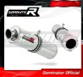 GT 650 EXHAUST Hyosung Muffler Auspuff Sportauspuff Silencer Echappement Silencieux Scarico Scarichi Escape Wydech Tłumik ROUND Dominator 