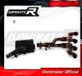 GSXR 750 L1-L6 Exhaust Cat Eliminator Catalyst Catalytic Converter Linkpipe Decat Downpipe 2011 - 2016 DOMINATOR 2