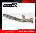 GSXR 750 L1-L6 Exhaust Cat Eliminator Catalyst Catalytic Converter Linkpipe Decat Downpipe 2011 - 2016 DOMINATOR 
