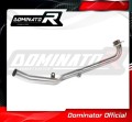 NC 700 750 X Exhaust Cat Eliminator DECAT Header Head pipe Linkpipe Downpipe collector manifold DOMINATOR  1