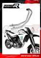 XT 660 R Exhaust Header Head pipe Linkpipe Downpipe  MANIFOLD Collector 2004 - 2014 DOMINATOR 