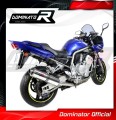 FZS FAZER 1000 EXHAUST Yamaha Muffler Auspuff Sportauspuff Silencer Echappement Silencieux Scarico Scarichi Escape Wydech Tłumik ROUND 2001 - 2005 DOMINATOR 2