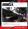 GSXR 750 K6 K7 EXHAUST Suzuki Muffler Auspuff Sportauspuff Silencer Echappement Silencieux Scarico Scarichi Escape Wydech Tłumik Carbon Tip HP3 2006 - 2007 DOMINATOR 4