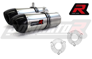 GSXR 1000 K7-K8 išmetimas Duslintuvas HP1 2007 - 2008 + dB killer medium