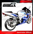 GSXR 750 K1-K5 EXHAUST Suzuki Muffler Auspuff Sportauspuff Silencer Echappement Silencieux Scarico Scarichi Escape Wydech Tłumik ROUND 2001 - 2005 DOMINATOR 2