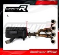 GSXR 600 K8-K9 L0  Exhaust Cat Eliminator Catalyst Catalytic Converter Linkpipe Decat Downpipe 2008 - 2010 DOMINATOR 1